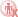 Red person in white circle with red outline and red cross