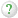 Green question mark in white circle with grey outline
