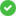 White check in green circle