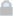 Grey closed padlock on white backgroud