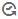 Grey clock with anti-clockwise circular arrow
