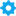 Blue cog
