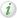 Green small letter 'i' in white circle with grey outline